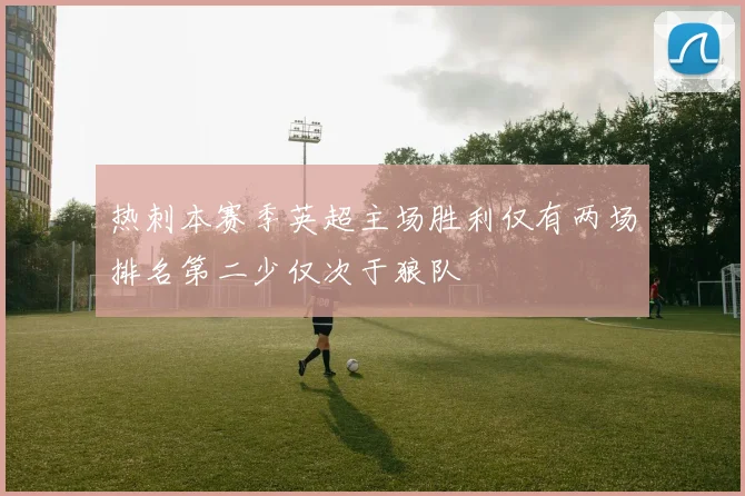 热刺本赛季英超主场胜利仅有两场排名第二少仅次于狼队