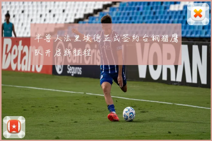 半兽人法里埃德正式签约台钢猎鹰队开启新征程
